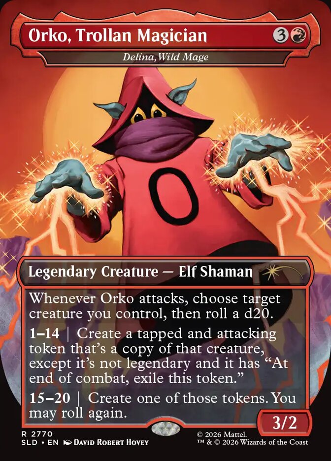 Delina, Wild Mage — Secret Lair Drop 2770/2754