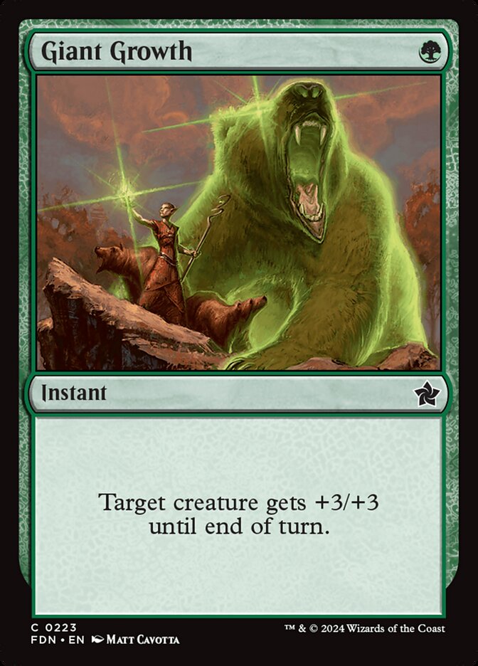 Giant Growth — Foundations 223/771