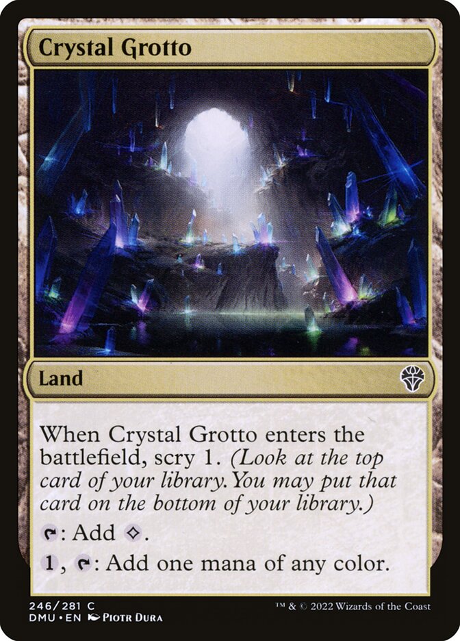 Crystal Grotto — Dominaria United 246/453