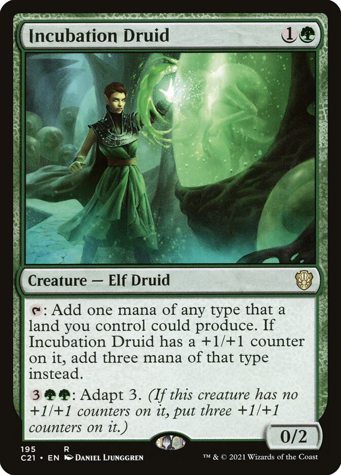 Incubation Druid — Commander 2021 195/409