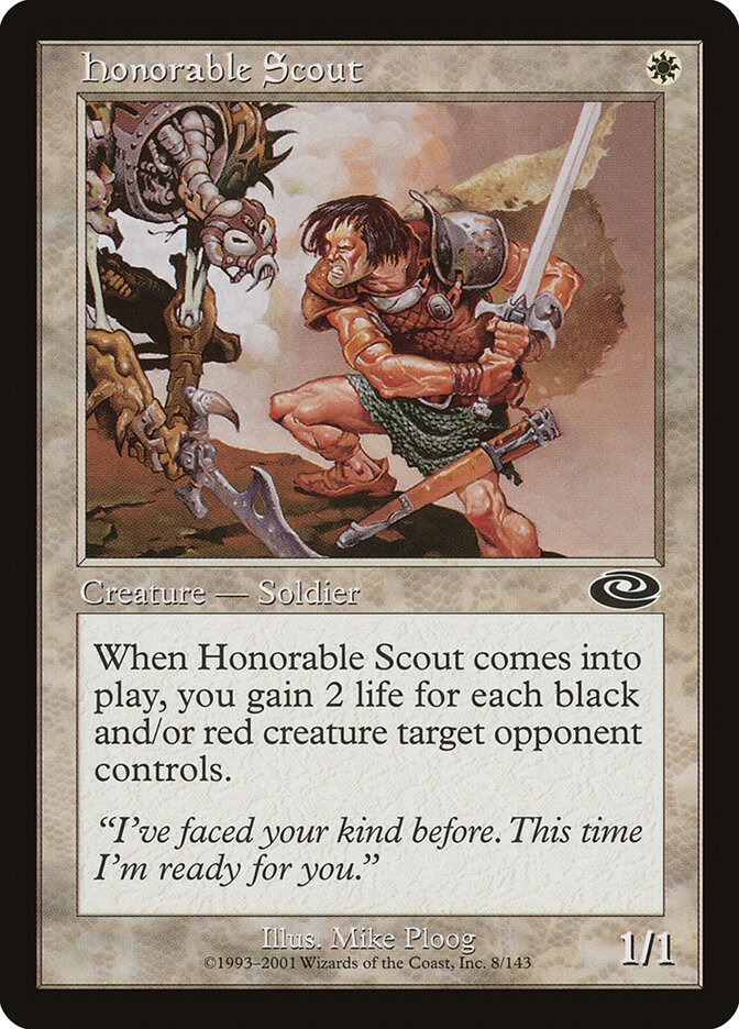 Honorable Scout — Planeshift 8/146
