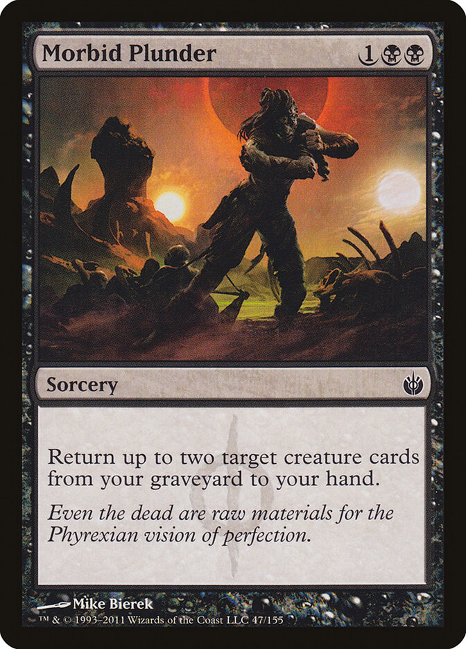 Morbid Plunder — Mirrodin Besieged 47/155