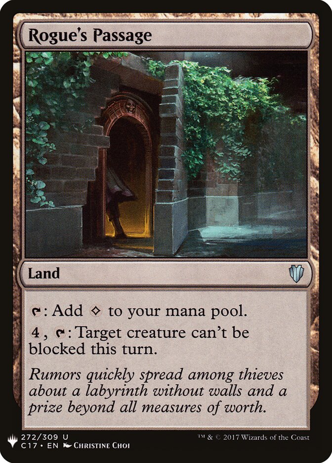 Rogue's Passage — The List C17-272/5581