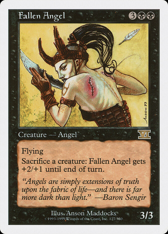 Ange déchu — Classic Sixth Edition 127/351