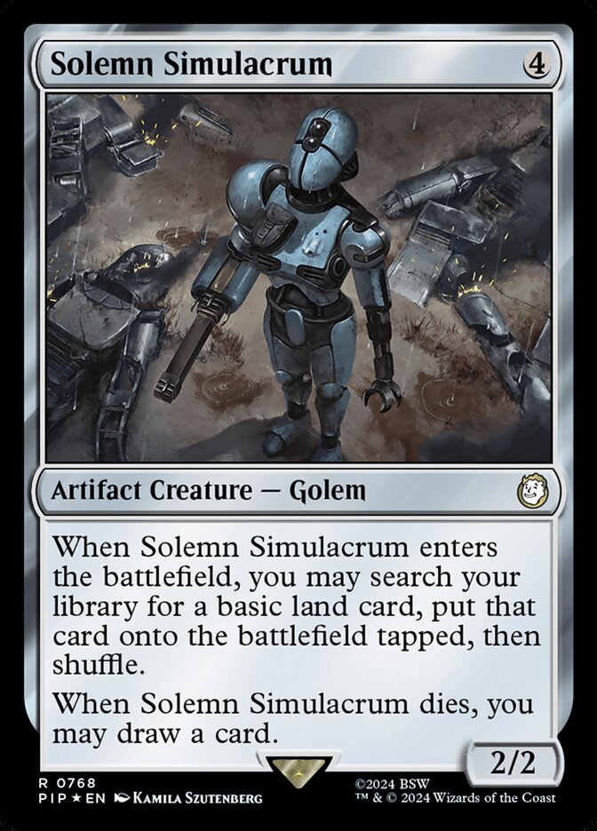 Solemn Simulacrum — Fallout 768/1068