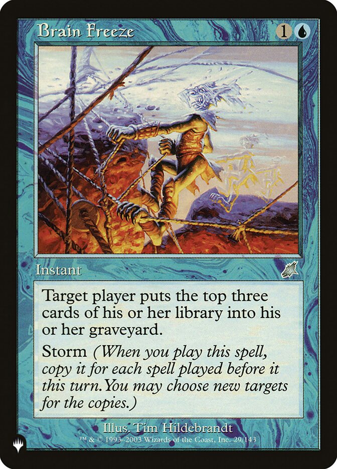 Brain Freeze — The List SCG-29/5581
