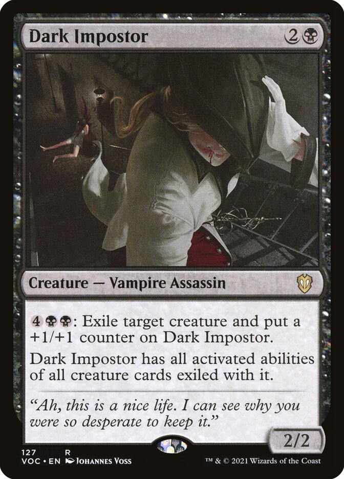 Dark Impostor — Crimson Vow Commander 127/188