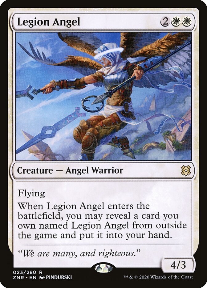 Legion Angel — Zendikar Rising 23/406