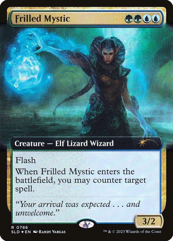 Frilled Mystic — Secret Lair Drop 786/2754