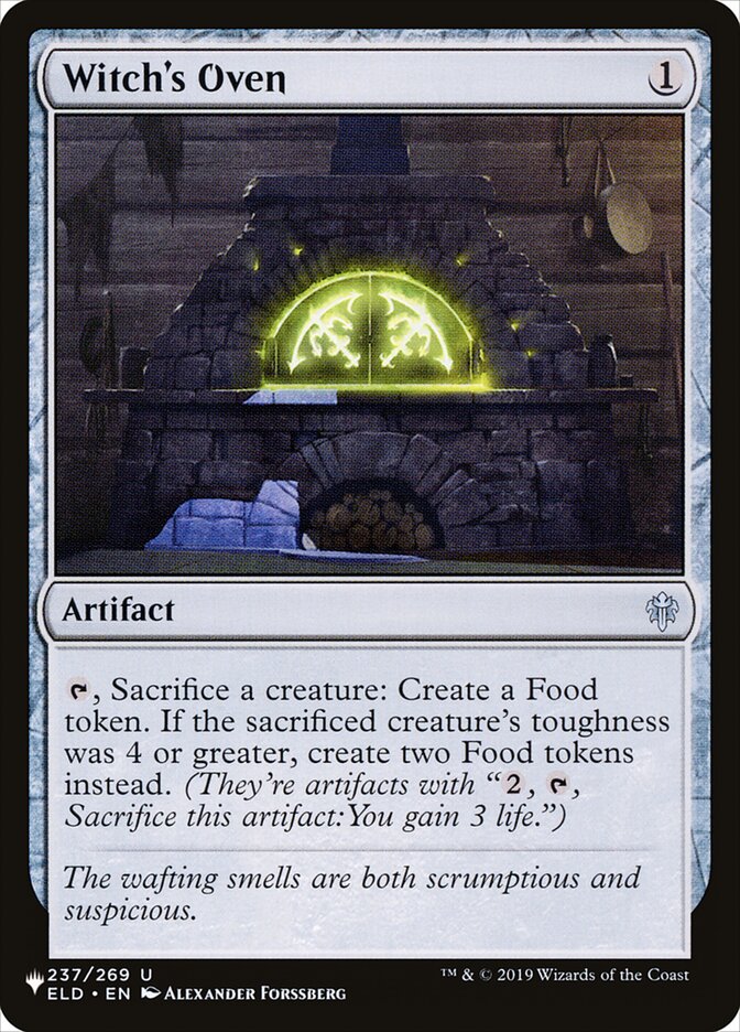 Witch's Oven — The List ELD-237/5581