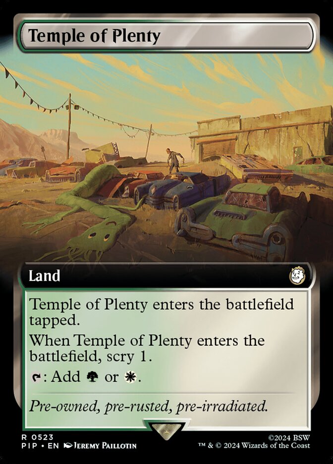 Temple of Plenty — Fallout 523/1068