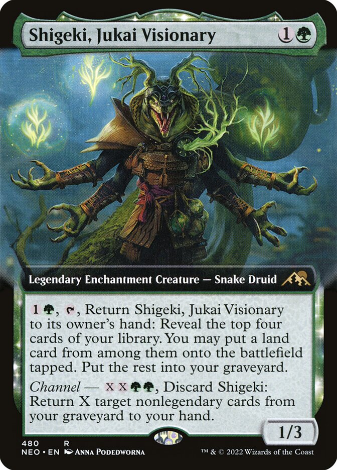 Shigeki, Jukai Visionary — Kamigawa: Neon Dynasty 480/531