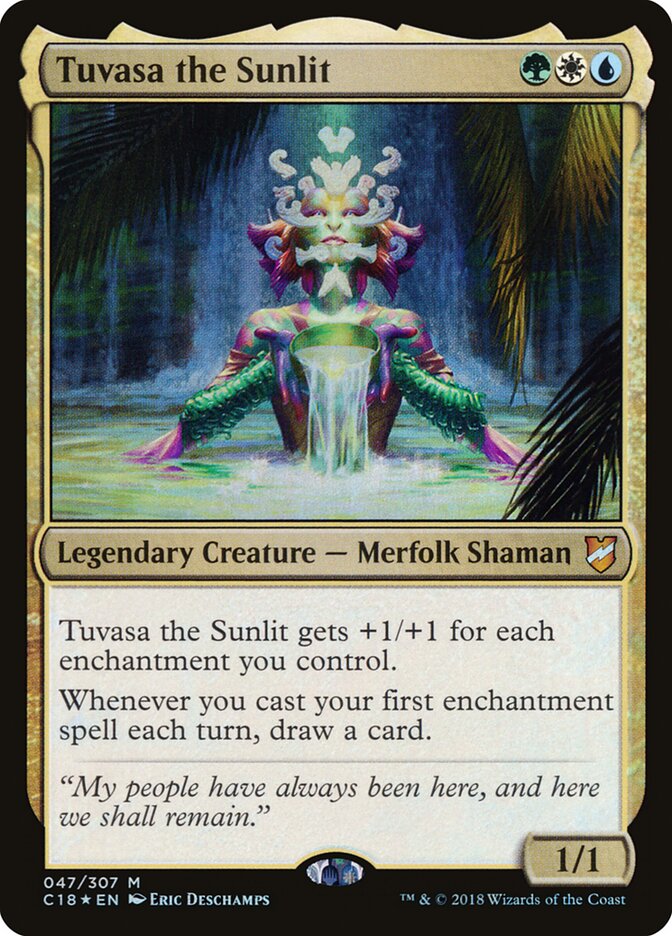 Tuvasa the Sunlit — Commander 2018 47/307