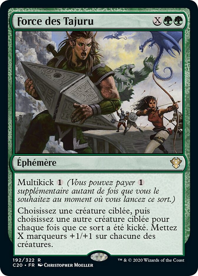 Force des Tajuru — Commander 2020 192/322