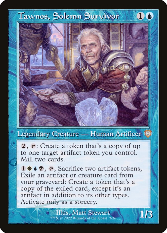 Tawnos, Solemn Survivor — The Brothers' War Commander 3/209