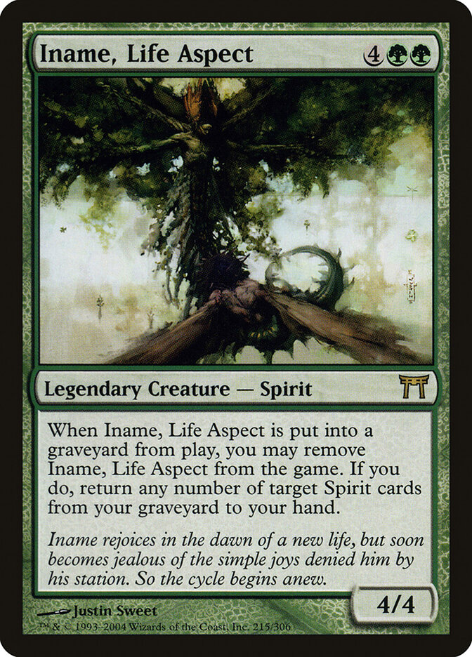 Iname, Life Aspect — Champions of Kamigawa 215/307