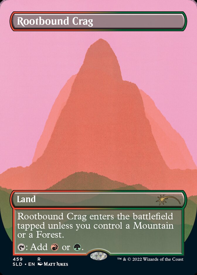 Rootbound Crag — Secret Lair Drop 459/2754