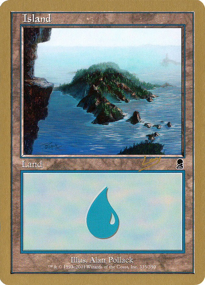 Island — World Championship Decks 2002 rl335/153