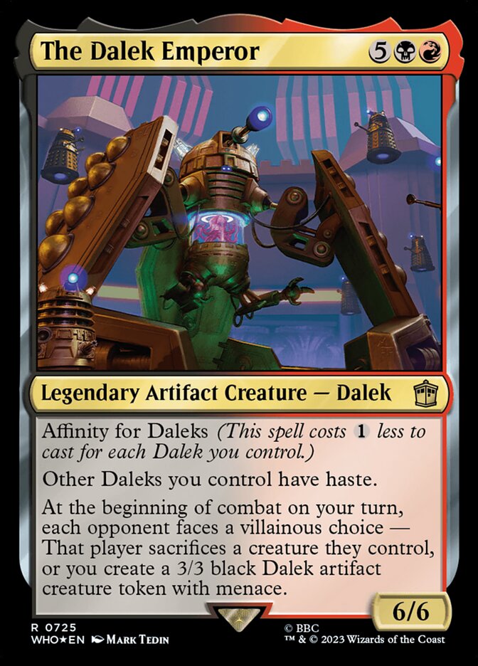 The Dalek Emperor — Doctor Who 725/1178