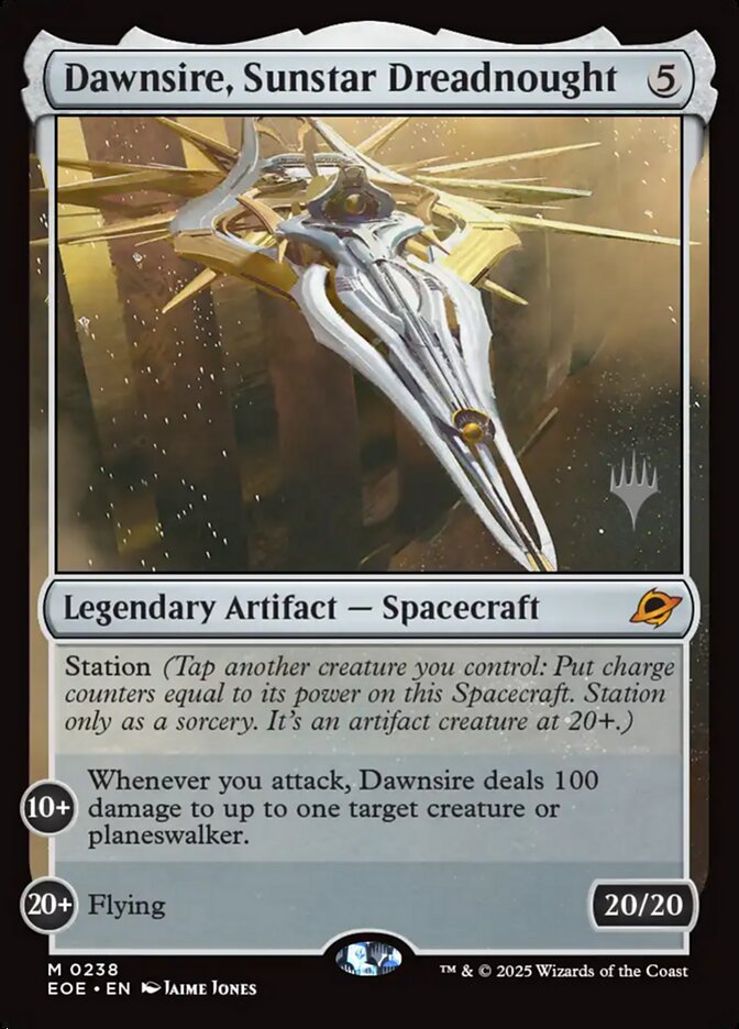 Dawnsire, Sunstar Dreadnought — Edge of Eternities Promos 238p/160