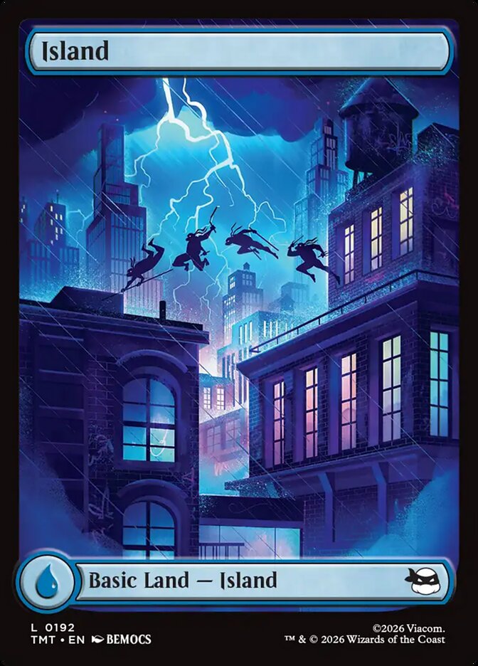 Island — Teenage Mutant Ninja Turtles 192/320