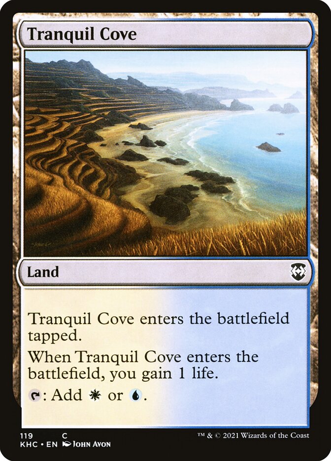 Tranquil Cove — Kaldheim Commander 119/119