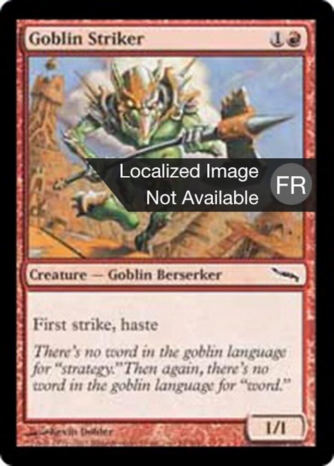 Frappeur gobelin — Mirrodin 94/306