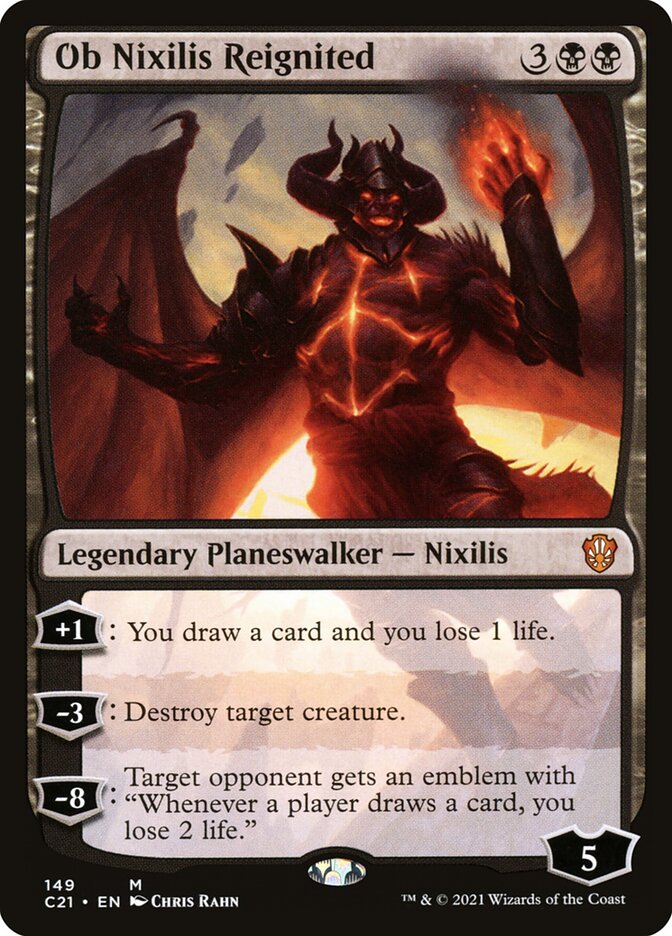 Ob Nixilis Reignited — Commander 2021 149/409