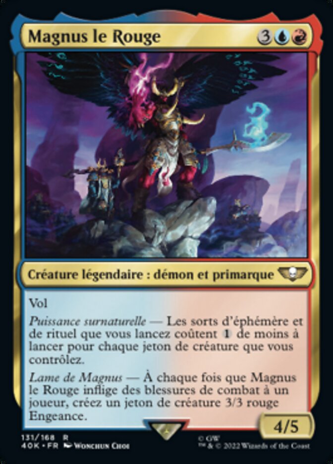 Magnus le Rouge — Warhammer 40,000 Commander 131/617