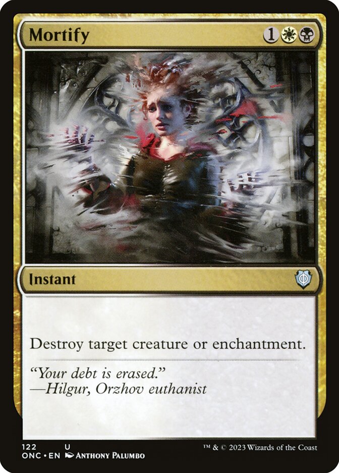 Mortify — Phyrexia: All Will Be One Commander 122/174