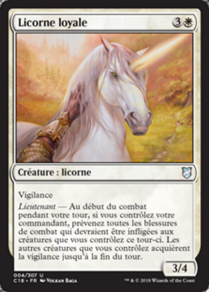 Licorne loyale — Commander 2018 4/307