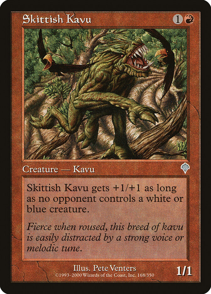 Skittish Kavu — Invasion 168/354