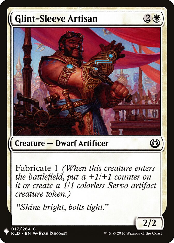 Glint-Sleeve Artisan — The List KLD-17/5581