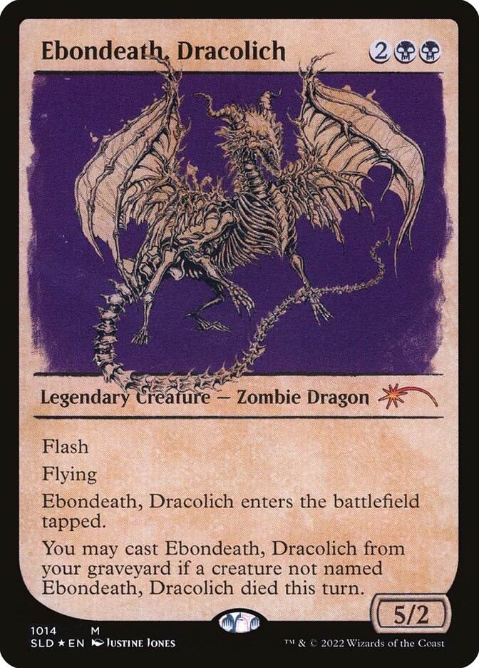Ebondeath, Dracolich — Secret Lair Drop 1014/2754