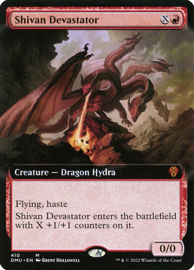 Shivan Devastator — Dominaria United 410/453