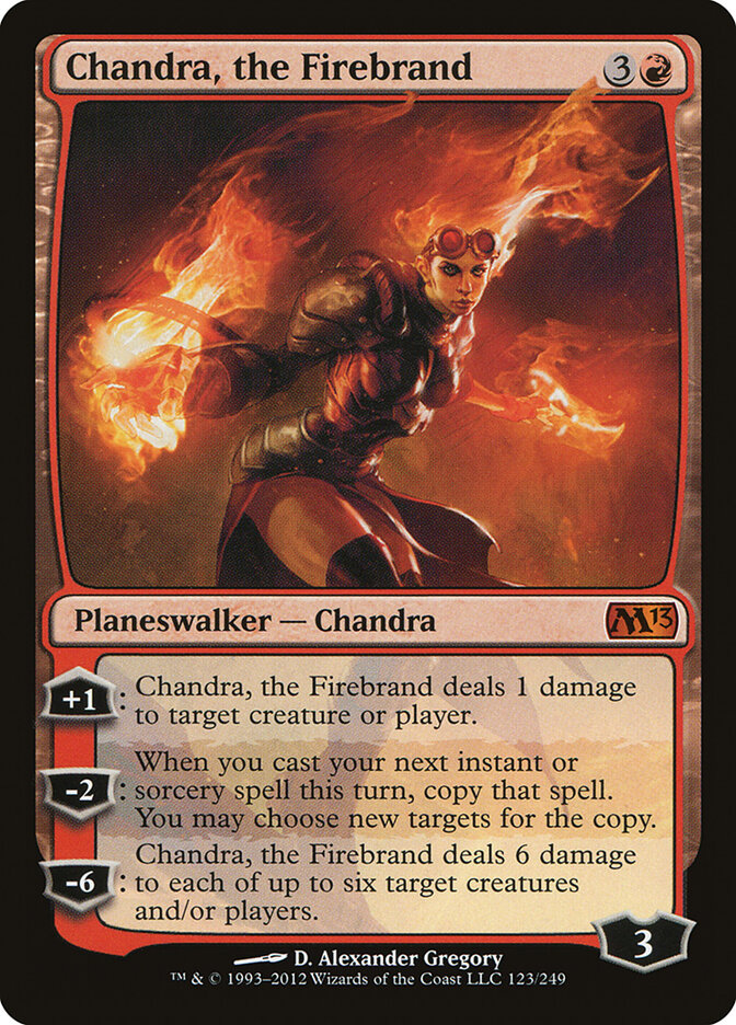 Chandra, the Firebrand — Magic 2013 123/249