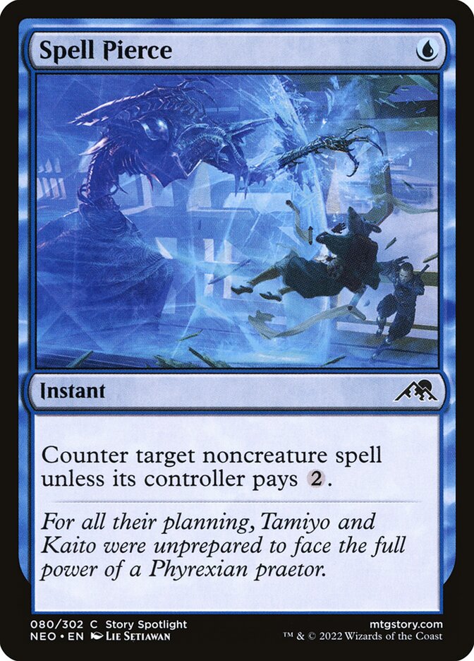 Spell Pierce — Kamigawa: Neon Dynasty 80/531