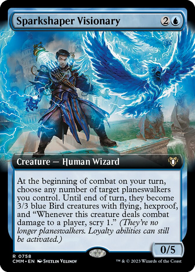 Sparkshaper Visionary — Commander Masters 758/1067