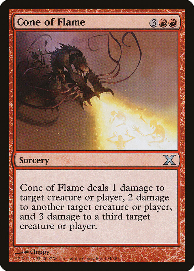 Cone of Flame — Tenth Edition 194/510