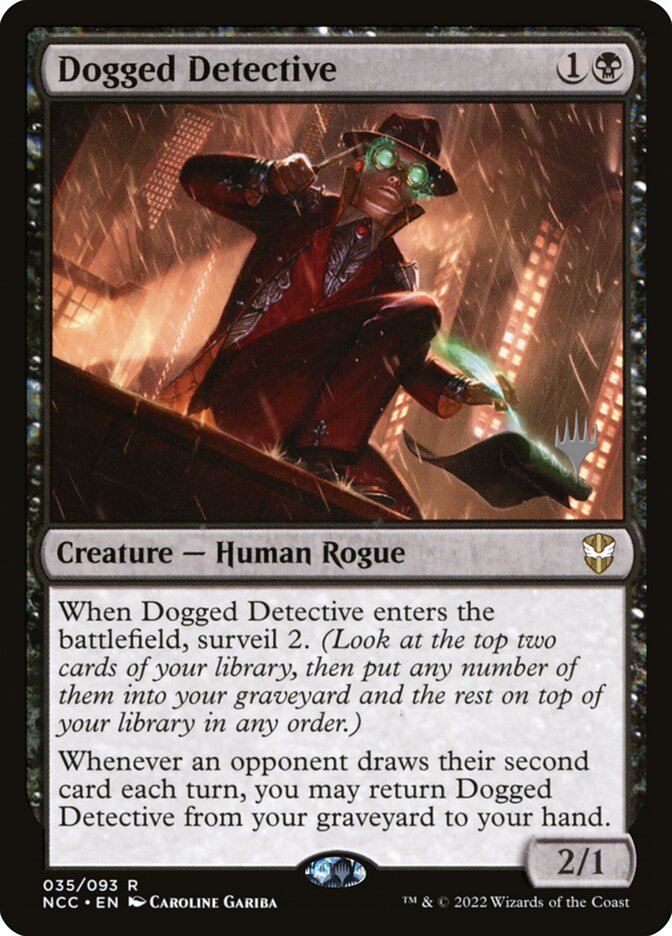 Dogged Detective — New Capenna Commander Promos 35p/75