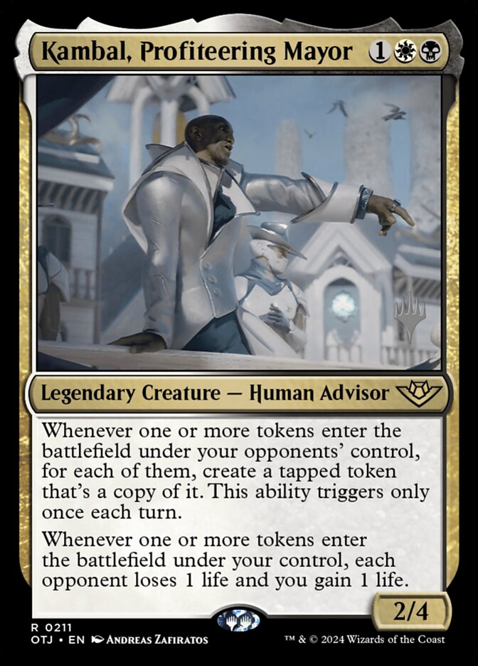 Kambal, Profiteering Mayor — Outlaws of Thunder Junction Promos 211p/160