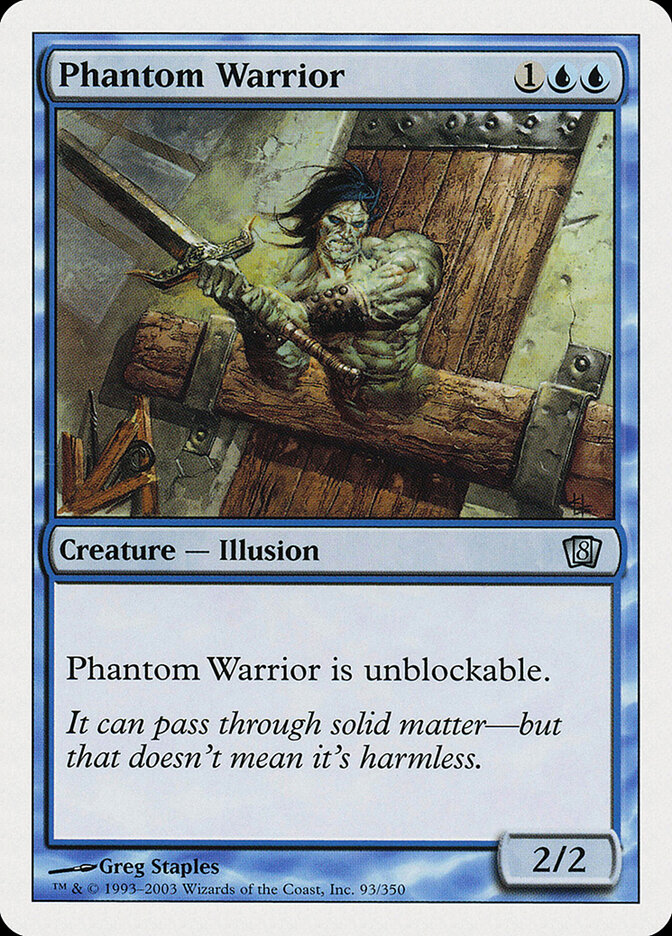Phantom Warrior — Eighth Edition 93/710
