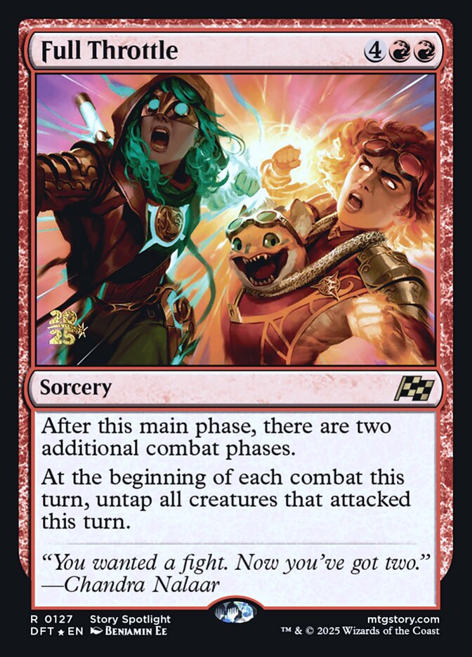 Full Throttle — Aetherdrift Promos 127s/160