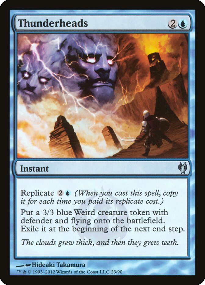 Thunderheads — Duel Decks: Izzet vs. Golgari 23/90