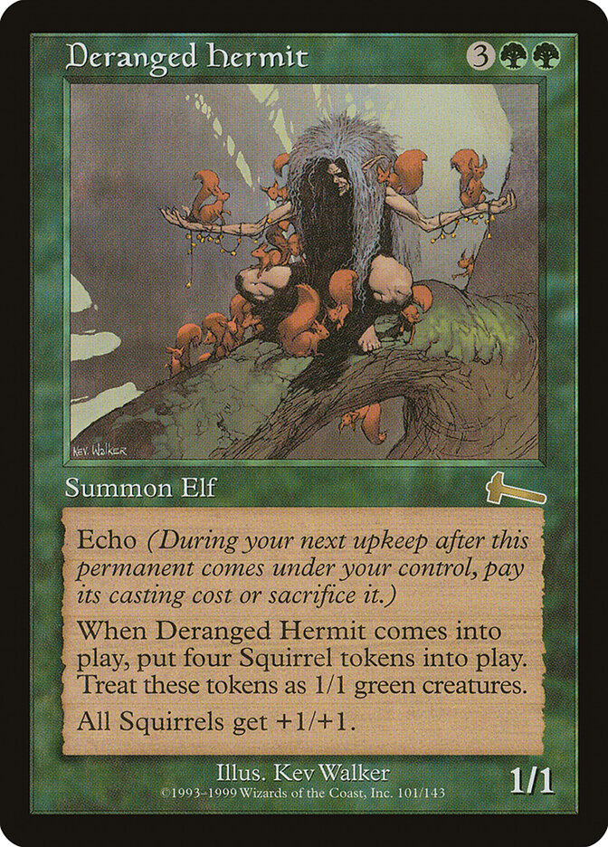 Deranged Hermit — Urza's Legacy 101/143