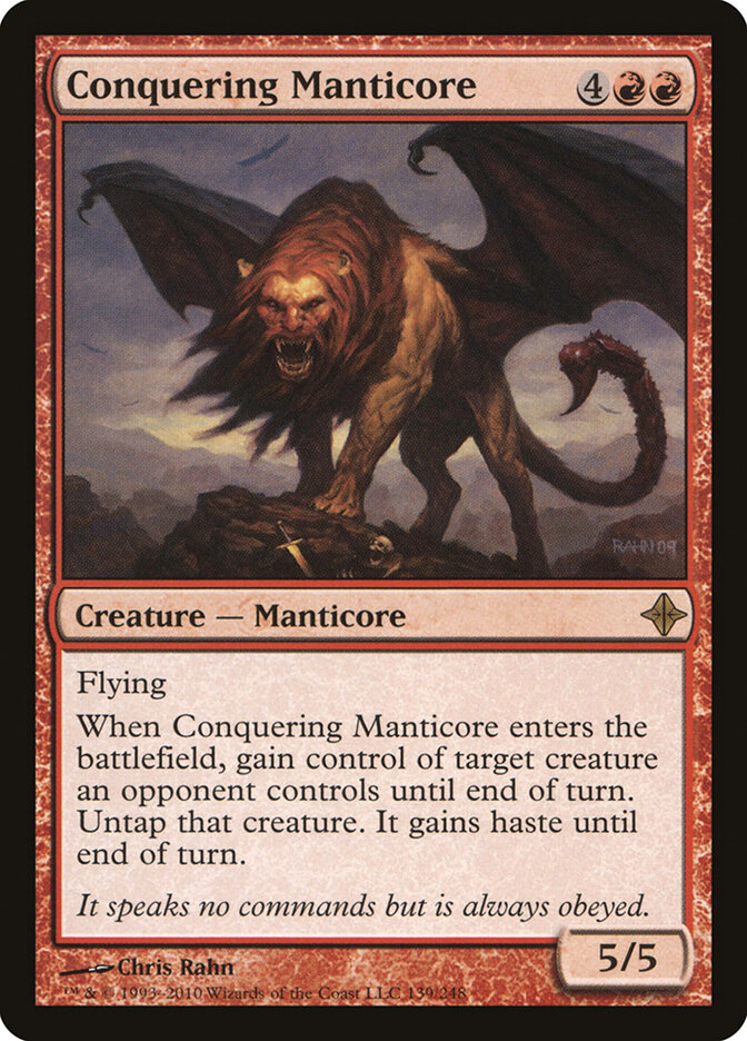 Conquering Manticore — Rise of the Eldrazi 139/248