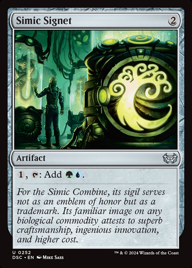Cachet de Simic — Duskmourn: House of Horror Commander 252/373