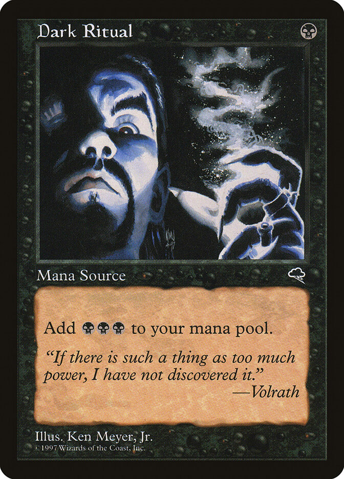 Dark Ritual — Tempest 118/350