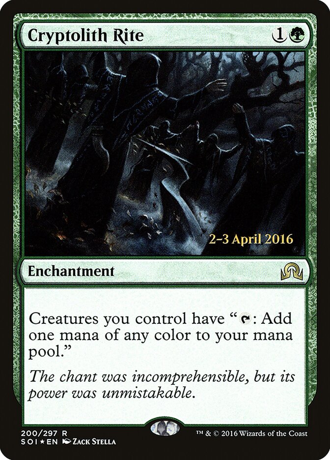 Cryptolith Rite — Shadows over Innistrad Promos 200s/89