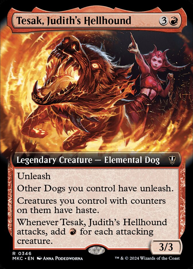 Tesak, Judith's Hellhound — Murders at Karlov Manor Commander 346/358